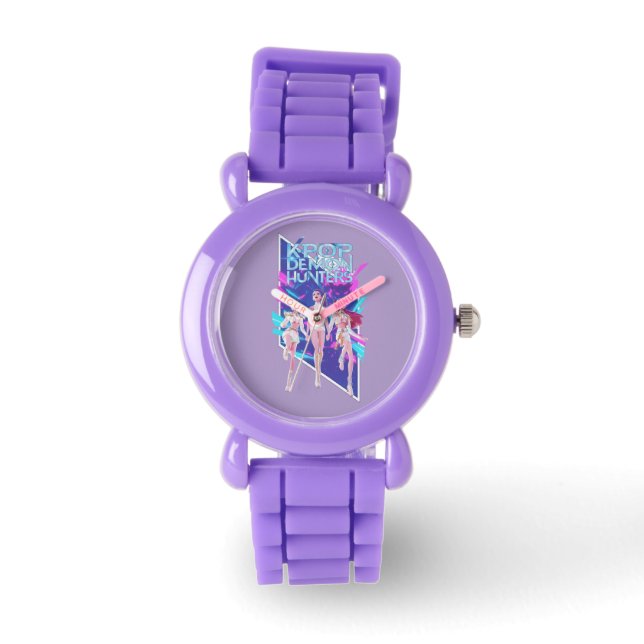 Reloj De Pulsera Grupo de ídolos de anime K-Pop (Anverso)