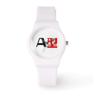 Reloj De Pulsera Grupo sanguíneo un kanji japonés