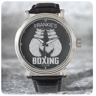 Reloj De Pulsera Guantes de boxeador de boxeo personalizado