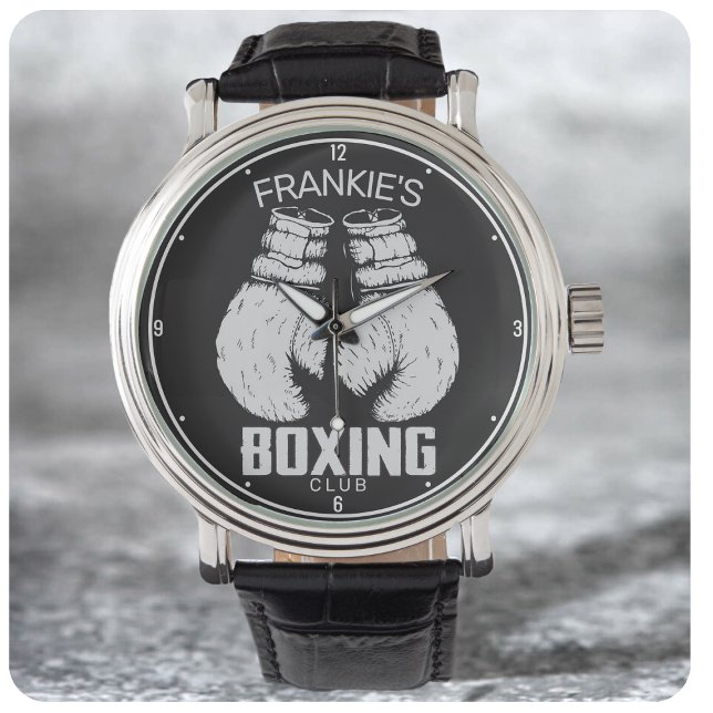 Reloj De Pulsera Guantes de boxeador de boxeo personalizado (Subido por el creador)