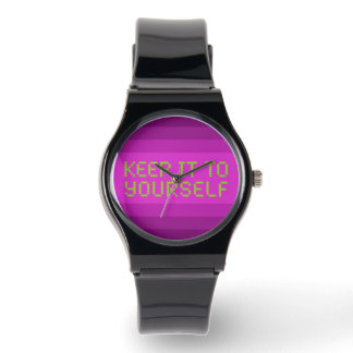 Reloj De Pulsera Guárdalo a ti mismo
