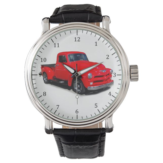 Reloj De Pulsera Guardia de camiones rojos de 1954 (Anverso)