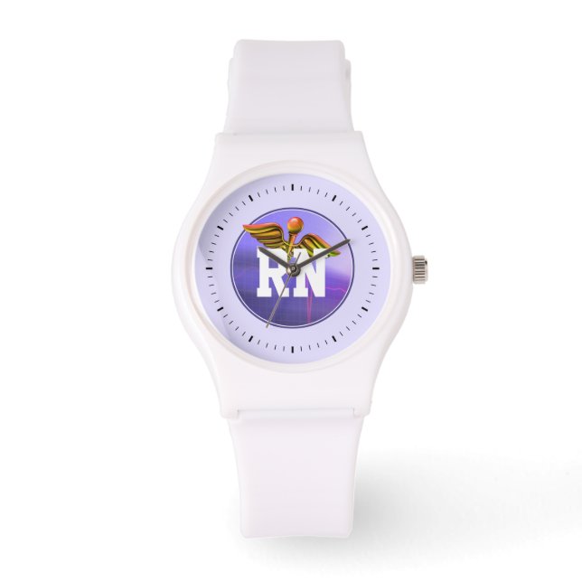 Reloj De Pulsera Guardia de enfermería inscrita para enfermera (Anverso)