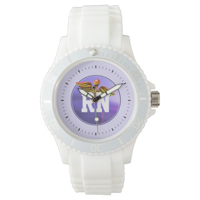 Reloj De Pulsera Guardia de enfermería inscrita para enfermera (Anverso)