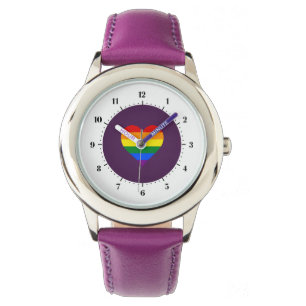 Reloj De Pulsera Guardia de la escritura del corazón del orgullo LG
