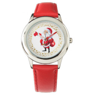 Reloj De Pulsera Guardia de niños de vacaciones/Santa Watch