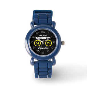 Reloj De Pulsera Guardia del niño de seguridad del anillo para la 