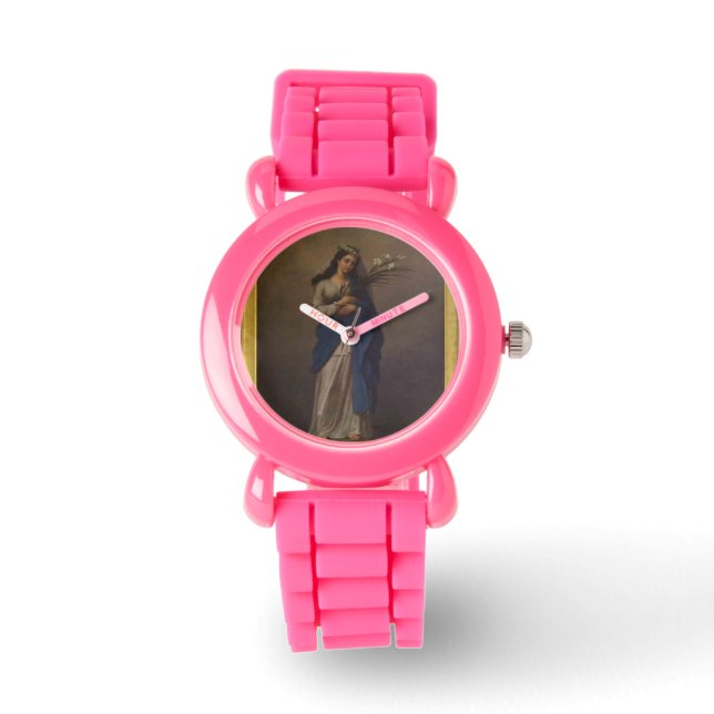 Reloj De Pulsera Guardia infantil de St. Philomena (Anverso)
