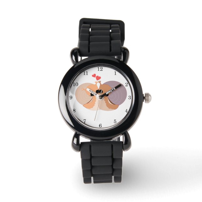 Reloj De Pulsera Guardia infantil - Enamorado 2 (Anverso)
