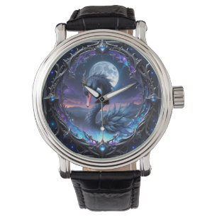 Reloj De Pulsera Guardián a la luz de la luna – Cisne de la Luz Sil