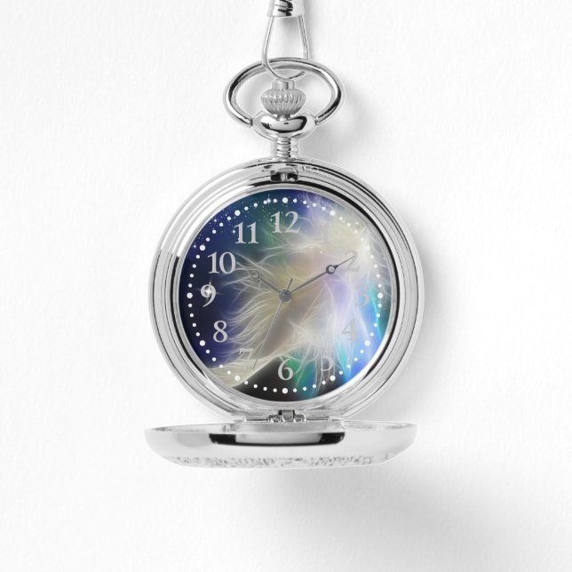 Reloj De Pulsera Guardian Angel Feather (Anverso)