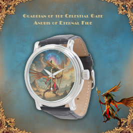 Reloj De Pulsera Guardián de la Puerta Celestial – Anubis