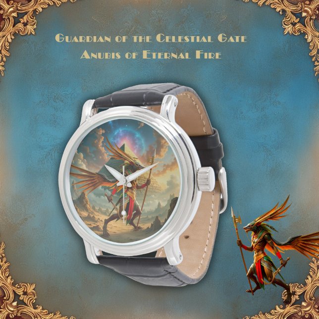 Reloj De Pulsera Guardián de la Puerta Celestial – Anubis (Subido por el creador)