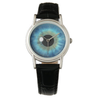 Reloj De Pulsera Guay Blue Eye Iris Eyeball Personalizado de muñeca
