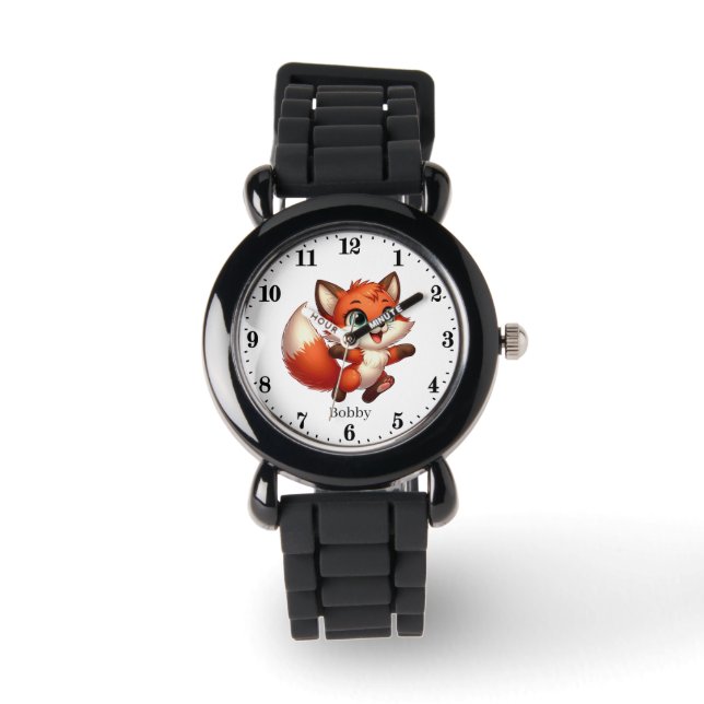 Reloj De Pulsera Guay boy fox add name (Anverso)