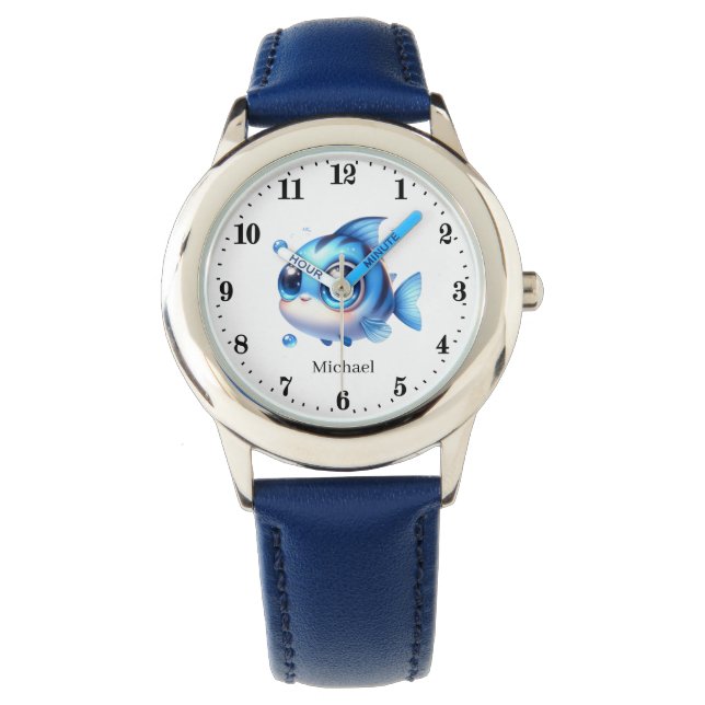 Reloj De Pulsera Guay Fish add name boys Watch (Anverso)