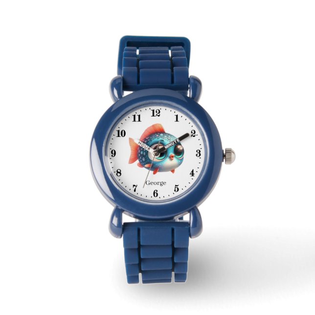 Reloj De Pulsera Guay Fish add name boys Watch (Anverso)