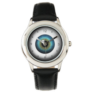 Reloj De Pulsera Guay Freaky Weird Blue Eye Oye Wriball Watch