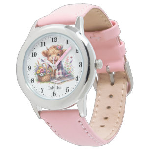 Reloj De Pulsera Guay Highland cow add name