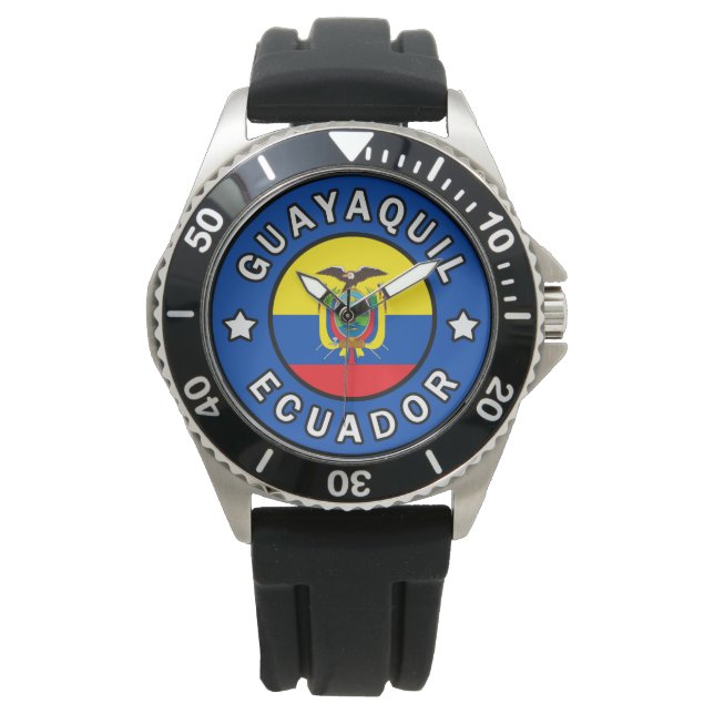 Reloj De Pulsera Guayaquil Ecuador (Anverso)