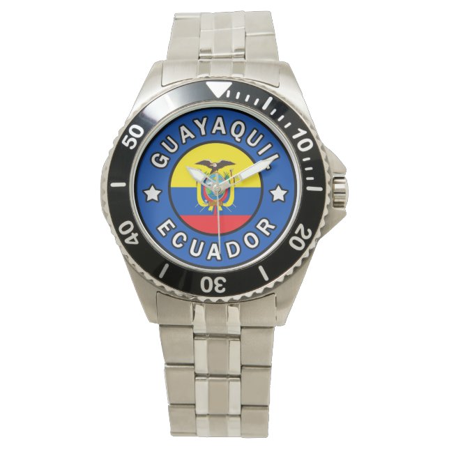 Reloj De Pulsera Guayaquil Ecuador (Anverso)