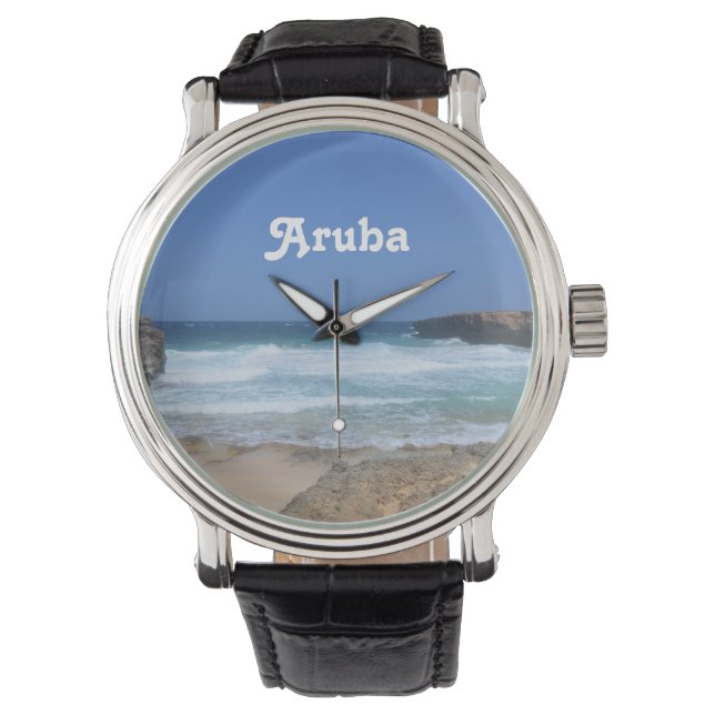 Reloj De Pulsera Guerras espléndidas estrellándose en Aruba (Anverso)