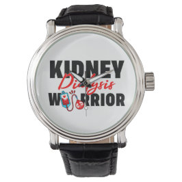 Reloj De Pulsera Guerrero de la diálisis renal receptor de riñones