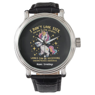 Reloj De Pulsera Guerrero Unicornio Fuerte Conciencia de Endometrio
