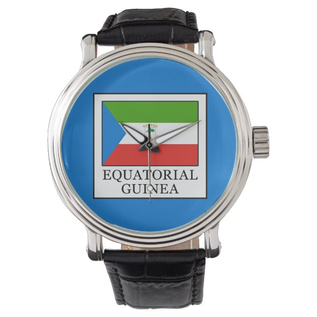 Reloj De Pulsera Guinea Ecuatorial (Anverso)