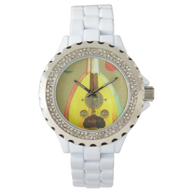 Reloj De Pulsera guitar watch (Anverso)