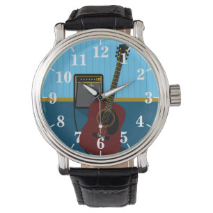 Reloj De Pulsera Guitar y Amp