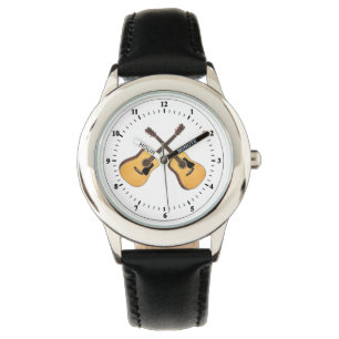 RELOJ DE PULSERA GUITARES CRUZADOS- OBSERVAR