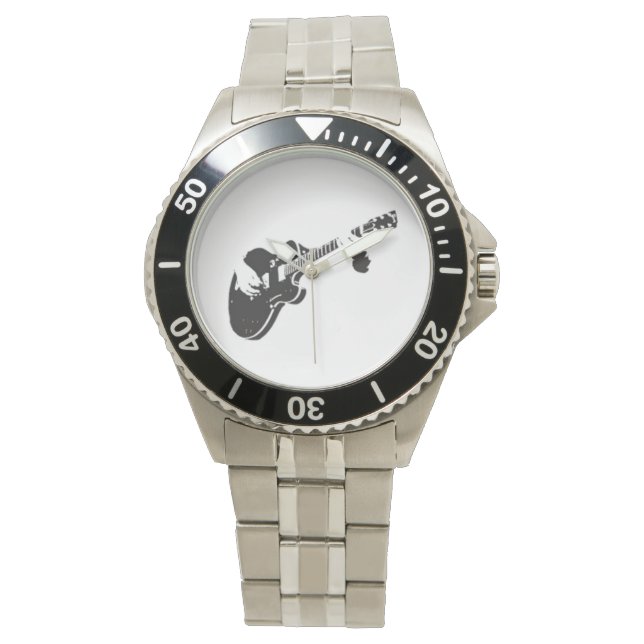Reloj De Pulsera Guitarra- (Anverso)