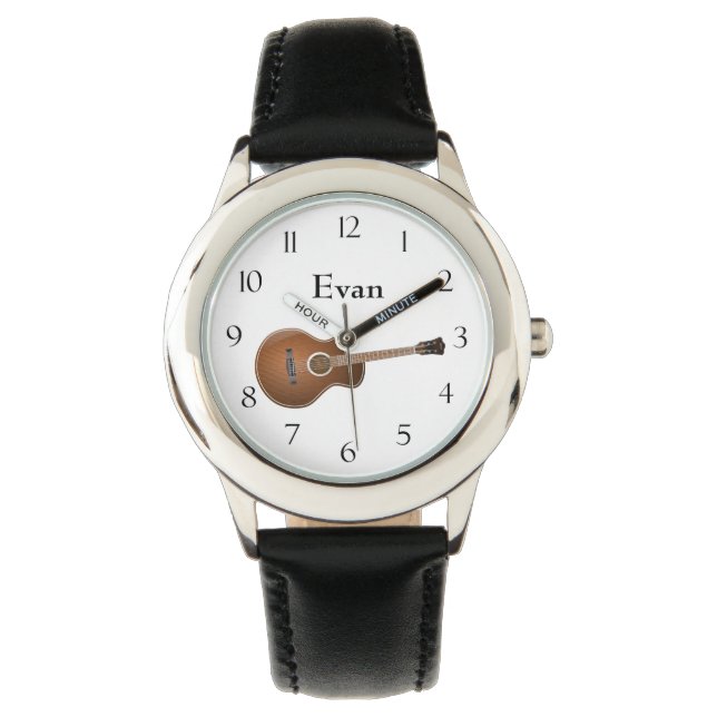Reloj De Pulsera Guitarra Acústica (Anverso)