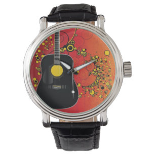 Reloj De Pulsera Guitarra acústica-