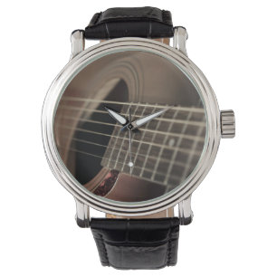 Reloj De Pulsera Guitarra Acústica De Seis Cazas