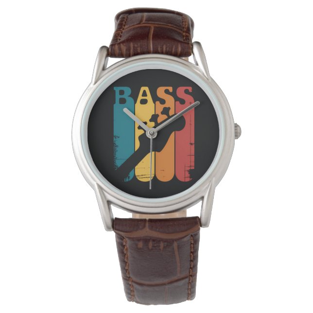 Reloj De Pulsera Guitarra bajo (Anverso)