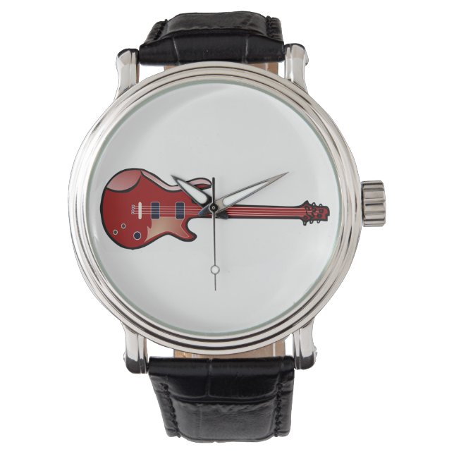 Reloj De Pulsera Guitarra de Bass (Anverso)