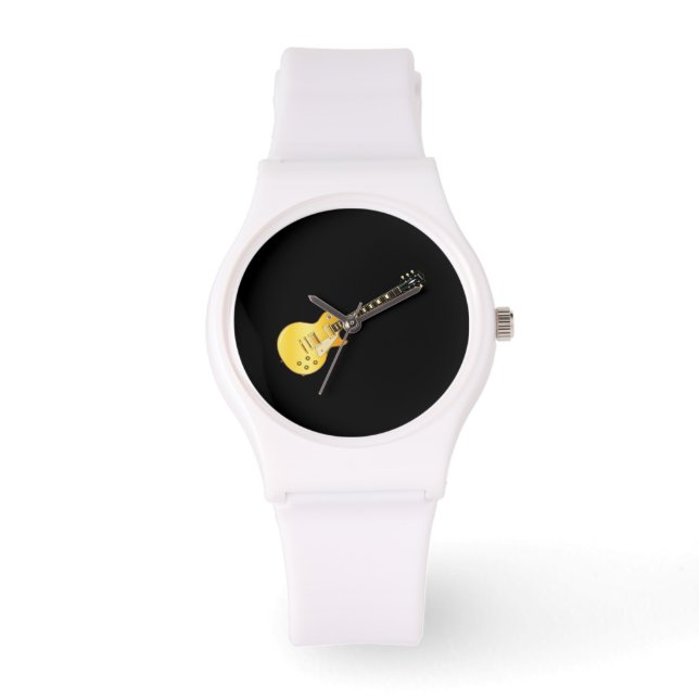 Reloj De Pulsera Guitarra de blues sólido de estilo clásico (Anverso)