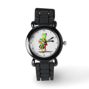 Reloj De Pulsera Guitarra De Tocos De Rana - Serenade Romántica