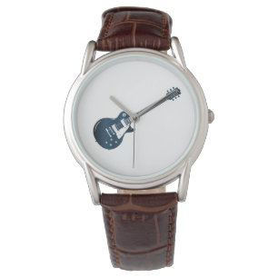 Reloj De Pulsera Guitarra eléctrica azul