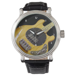 Reloj De Pulsera Guitarra Eléctrica Bass