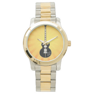 Reloj De Pulsera Guitarra negra -