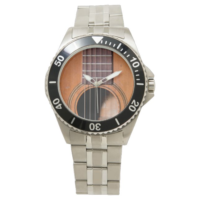 Reloj De Pulsera Guitarra rusa (Anverso)
