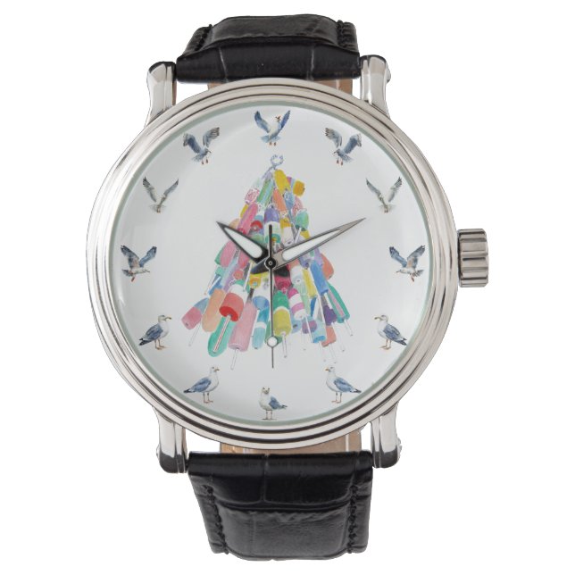 Reloj De Pulsera Gulls y boyas (Anverso)