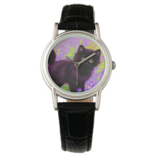 Reloj De Pulsera Gustav Klimt Black Kitten