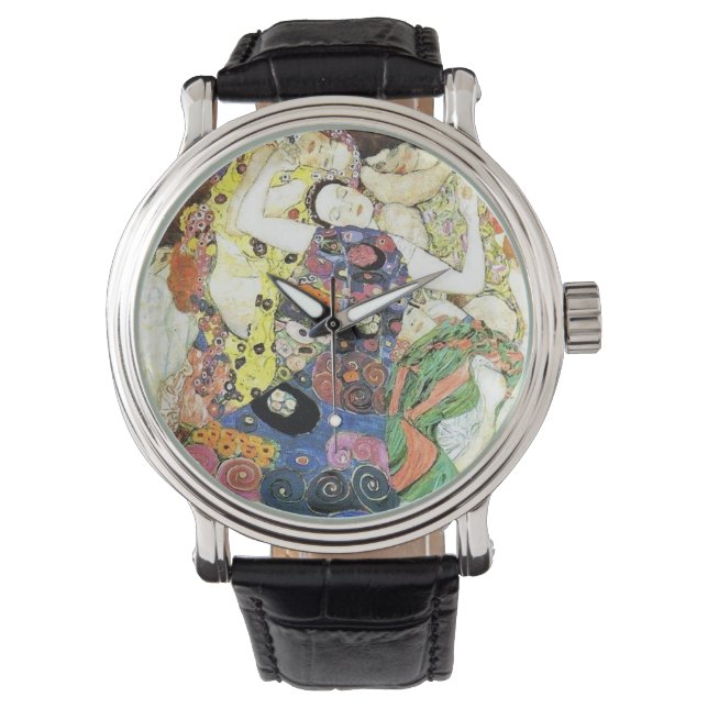 Reloj De Pulsera Gustav Klimt Die Jungfrauen (Anverso)