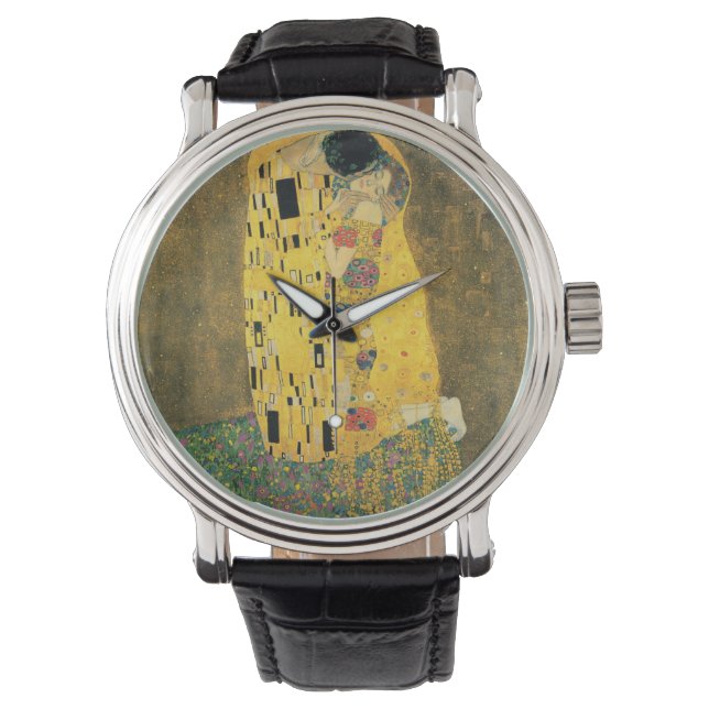 Reloj De Pulsera GUSTAV KLIMT - El beso de 1907 (Anverso)