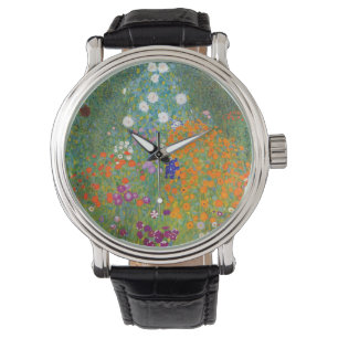 Reloj De Pulsera Gustav Klimt: Jardín de flores