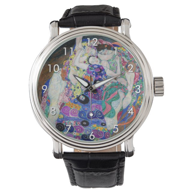 Reloj De Pulsera Gustav Klimt - La Virgen (Anverso)